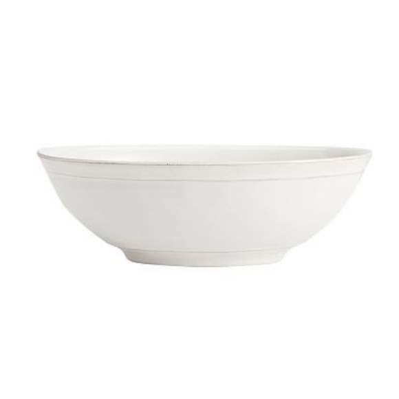 Pottery Barn Dining Pottery Barn Cambria Oval Serving Bowl Stone